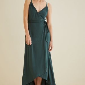 Amour Vert Astrida Maxi Wrap Dress